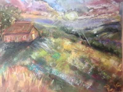 Dawn Over the Whispering Meadow