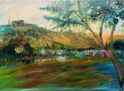 Hillside at Dusk