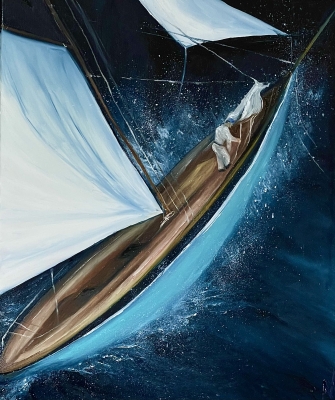 Through the waves