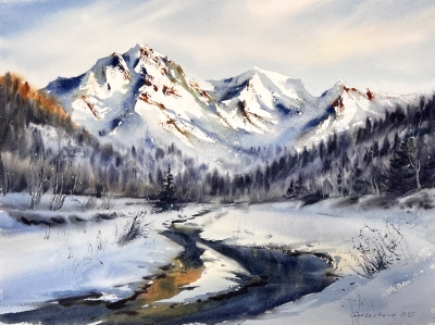 Valley's Winter Dream