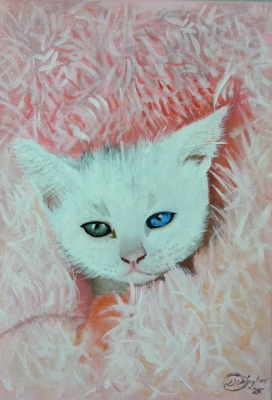 Snowdrop cat