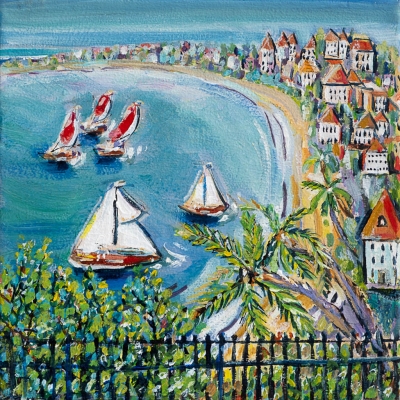 Red Roofs by the Sea