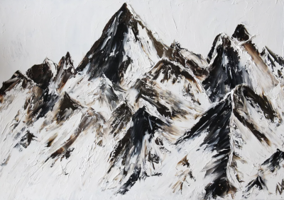 Winter mountains