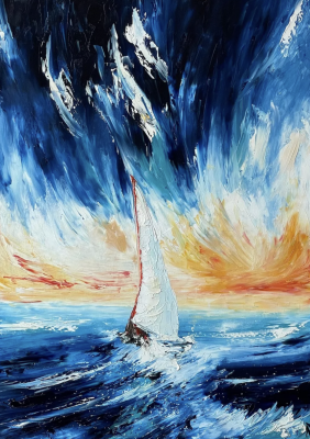 Sail through the wave