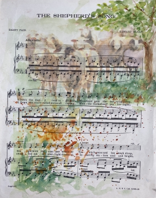 The Shepherd's song vintage music