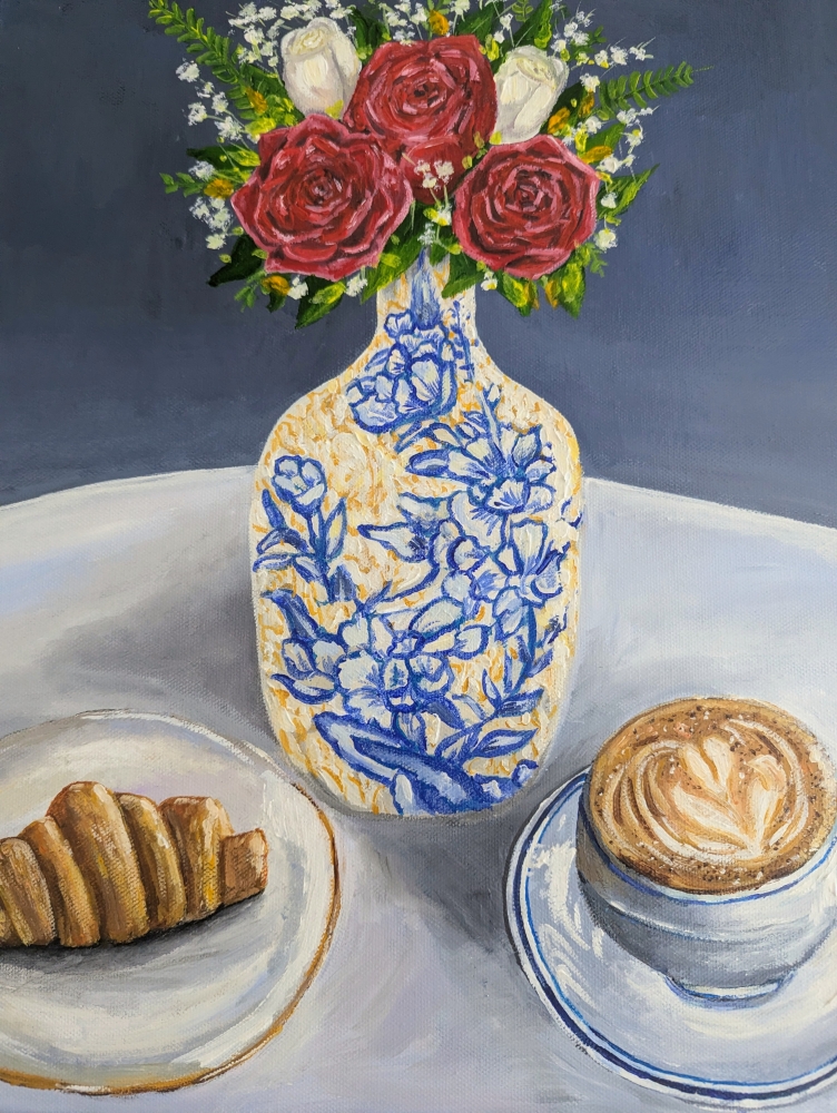 Coffee and Croissant