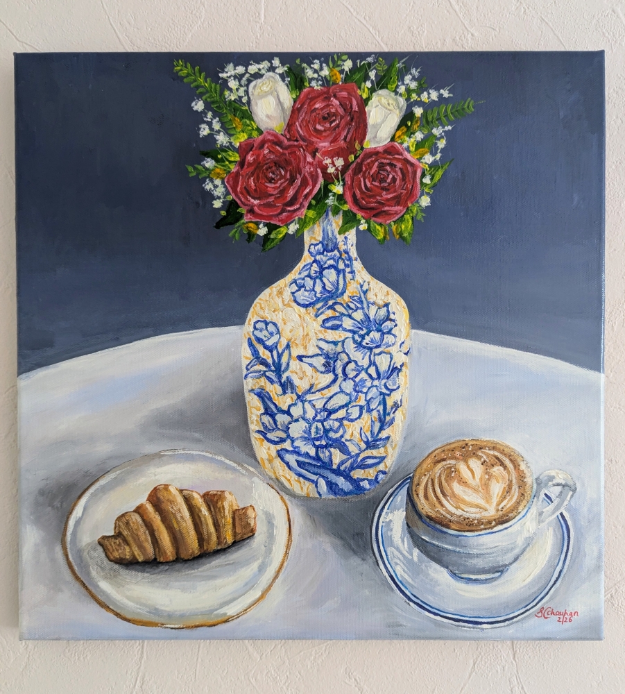 Coffee and Croissant