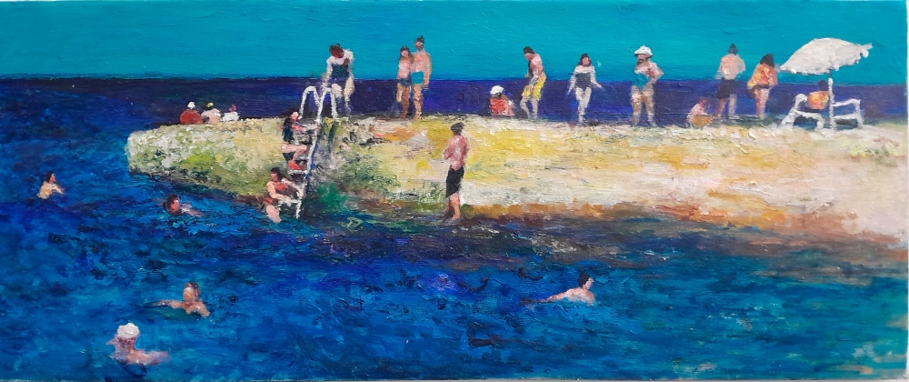 Bathers at Ghar Qawkla