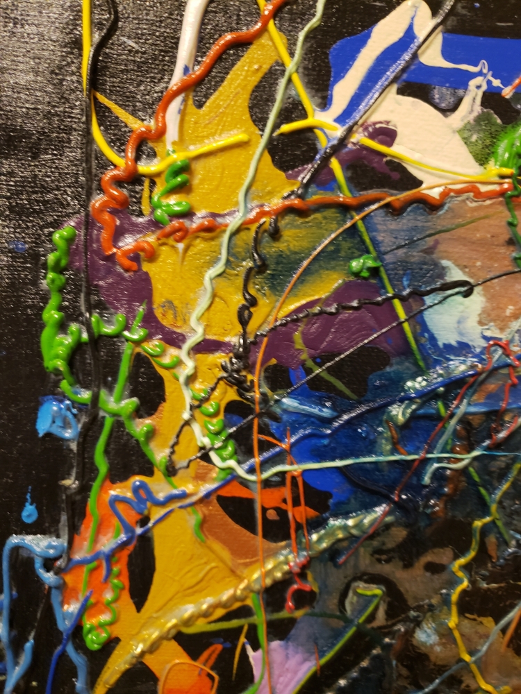 Night's Dreams, Acrylic on canvas, 24x36 inch SKU 1151 