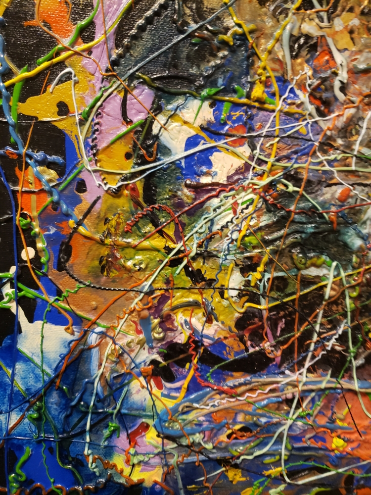 Night's Dreams, Acrylic on canvas, 24x36 inch SKU 1151 