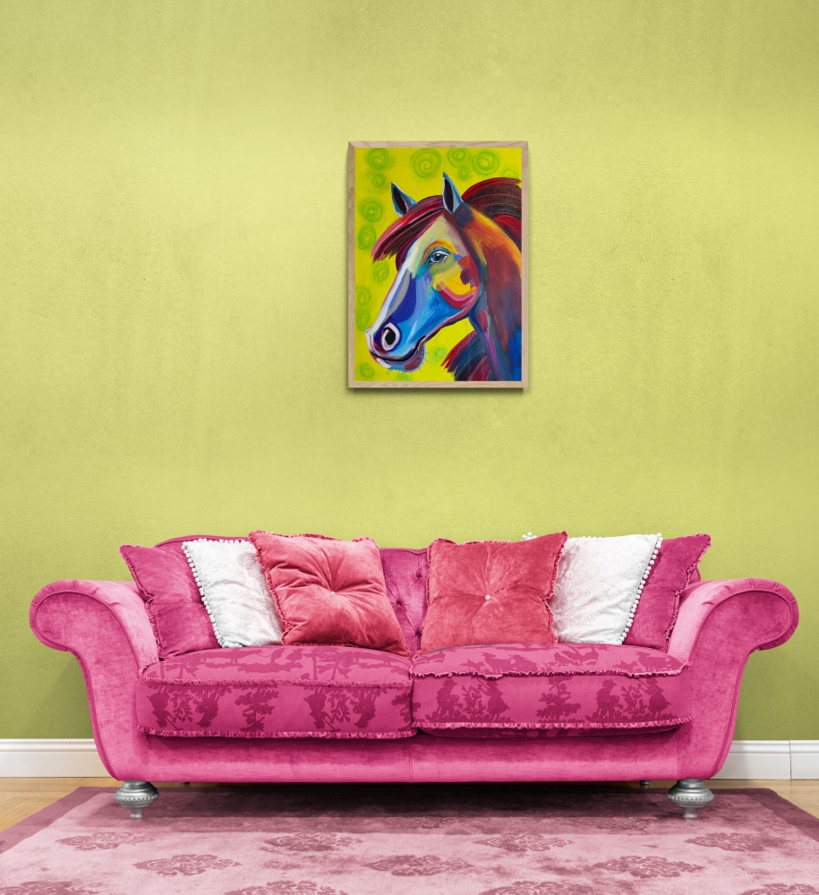 Colourful Horse
