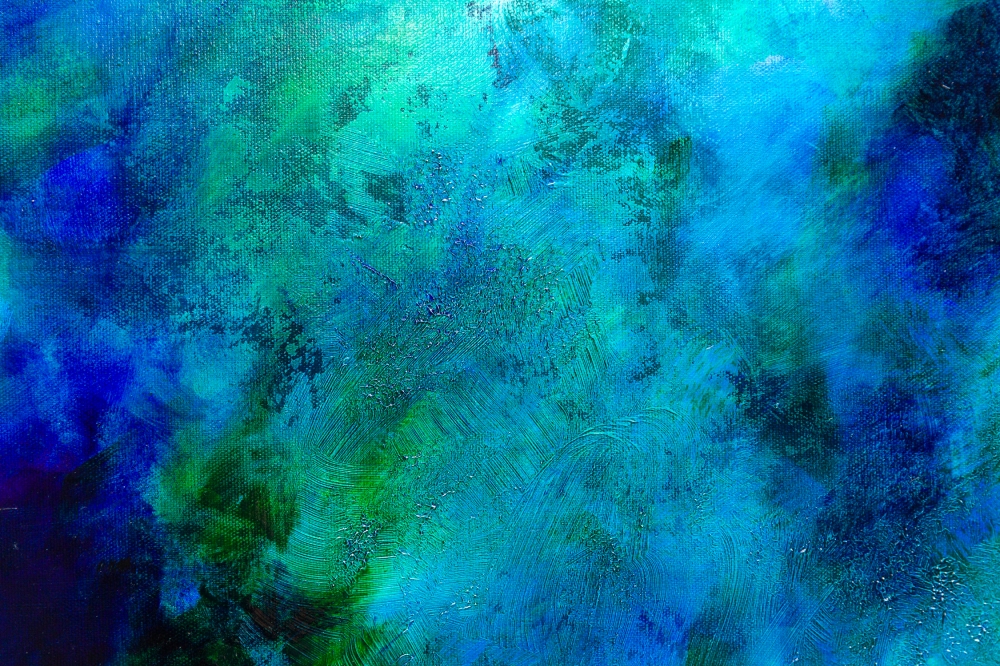 Deep blue abstract