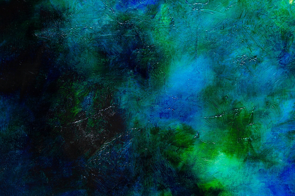 Deep blue abstract