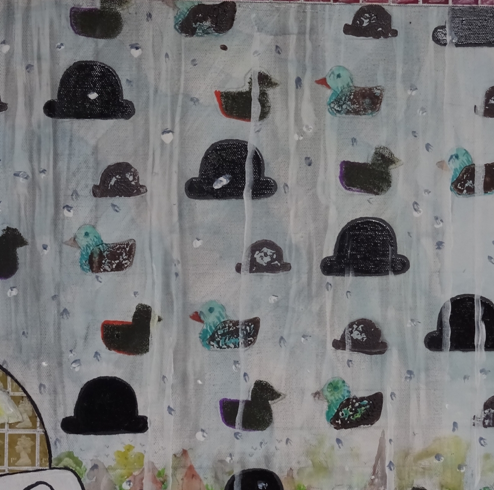  “But René, it’s pouring down hats and ducks!”