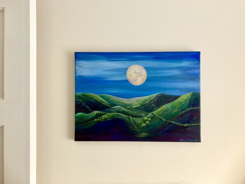 Moonlit Hills