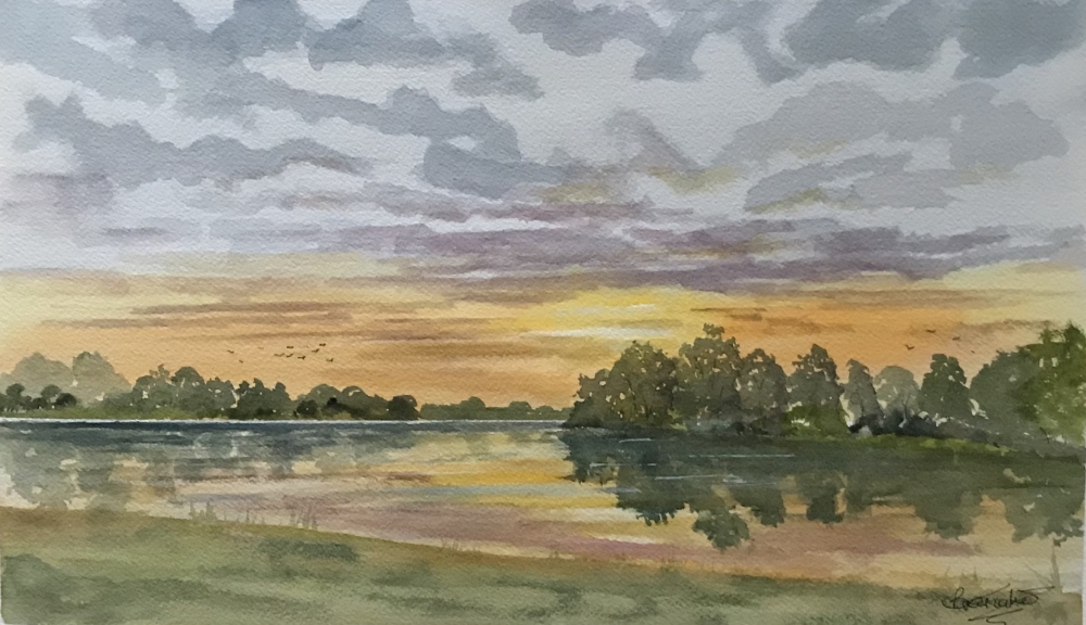 Evening at Bewl Water