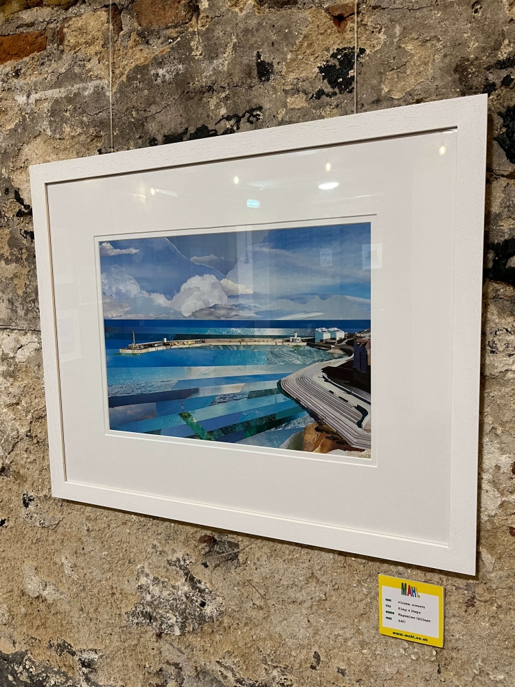 Margate King's Steps | Kent Coast | Original Magazine Collage