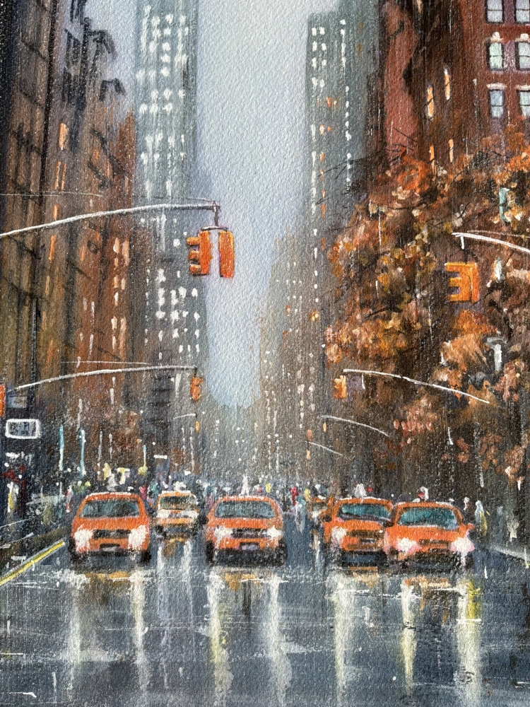 New York In The Rain