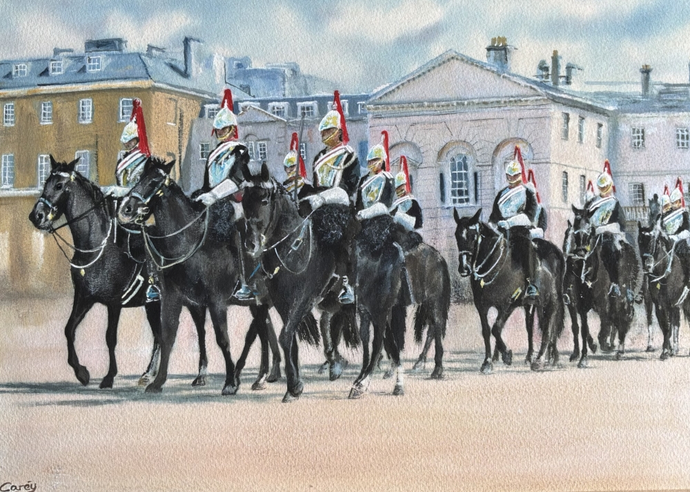 Household Cavalry on Parade