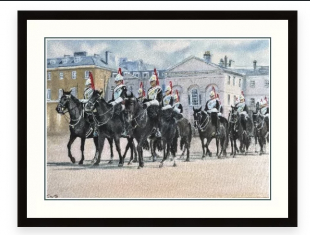 Household Cavalry on Parade
