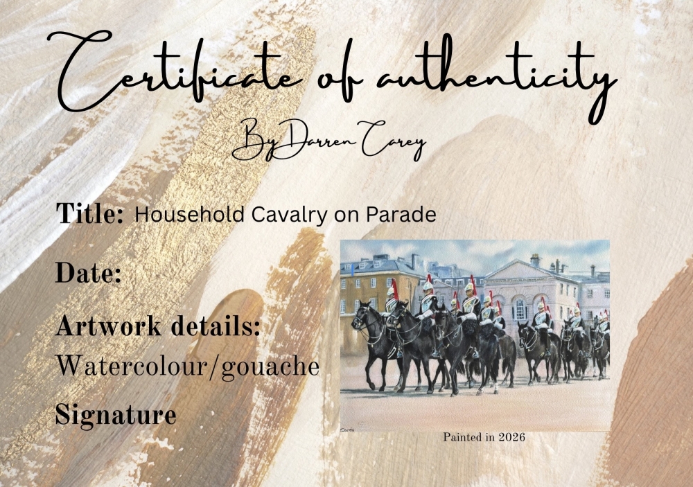 Household Cavalry on Parade