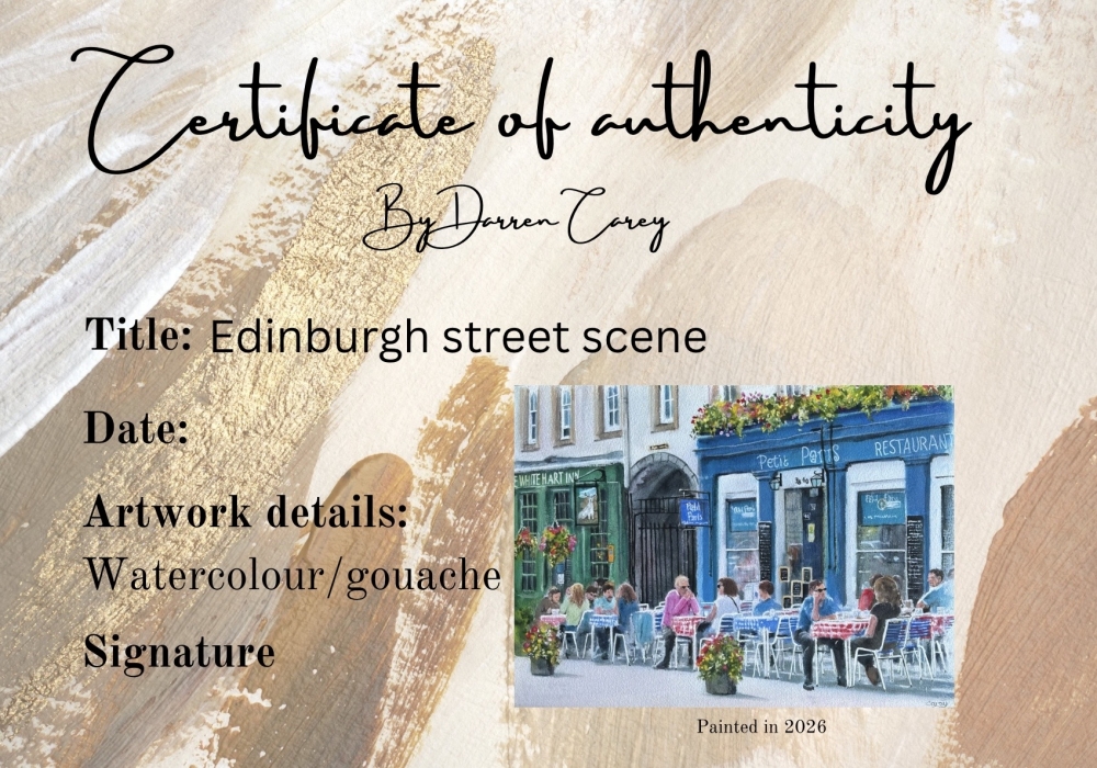 Edinburgh street scene 