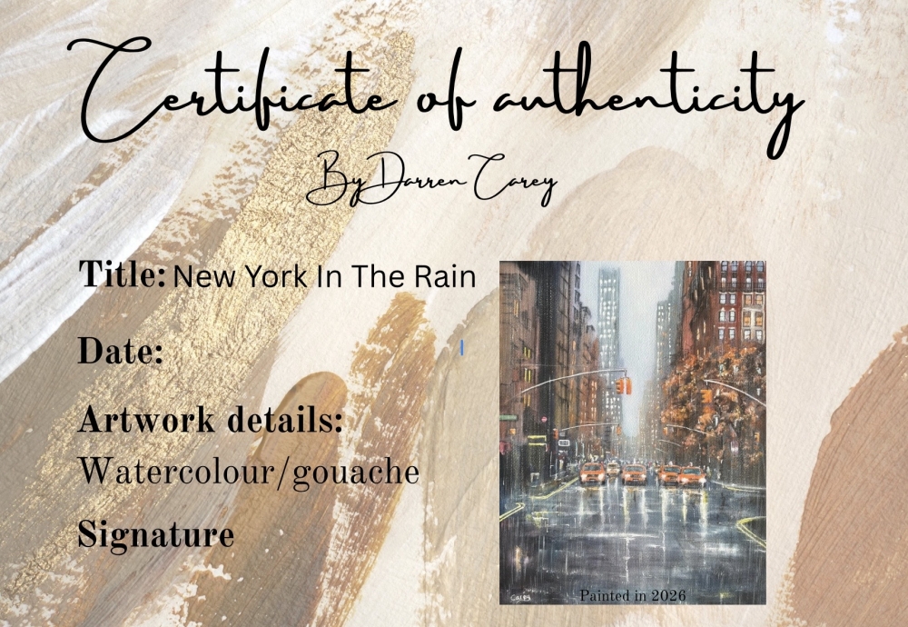 New York In The Rain