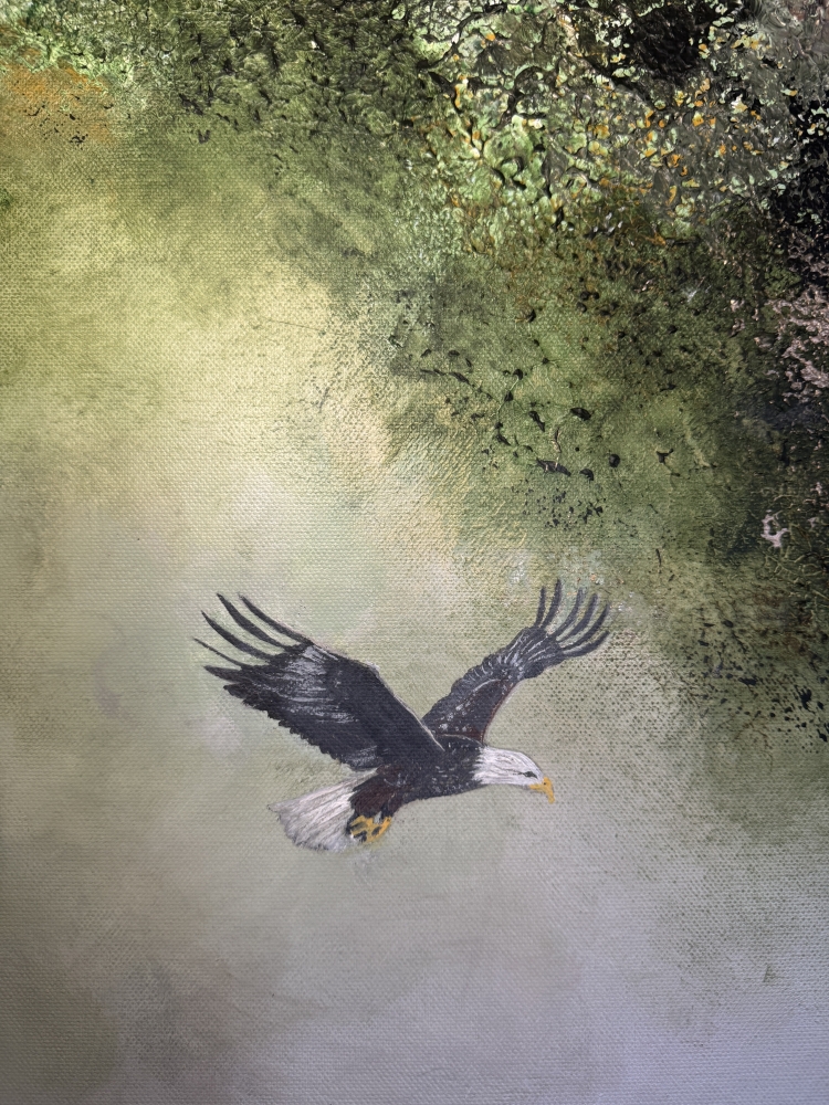 \"Guardians of the Glade\" Original Textured Painting on Canvas