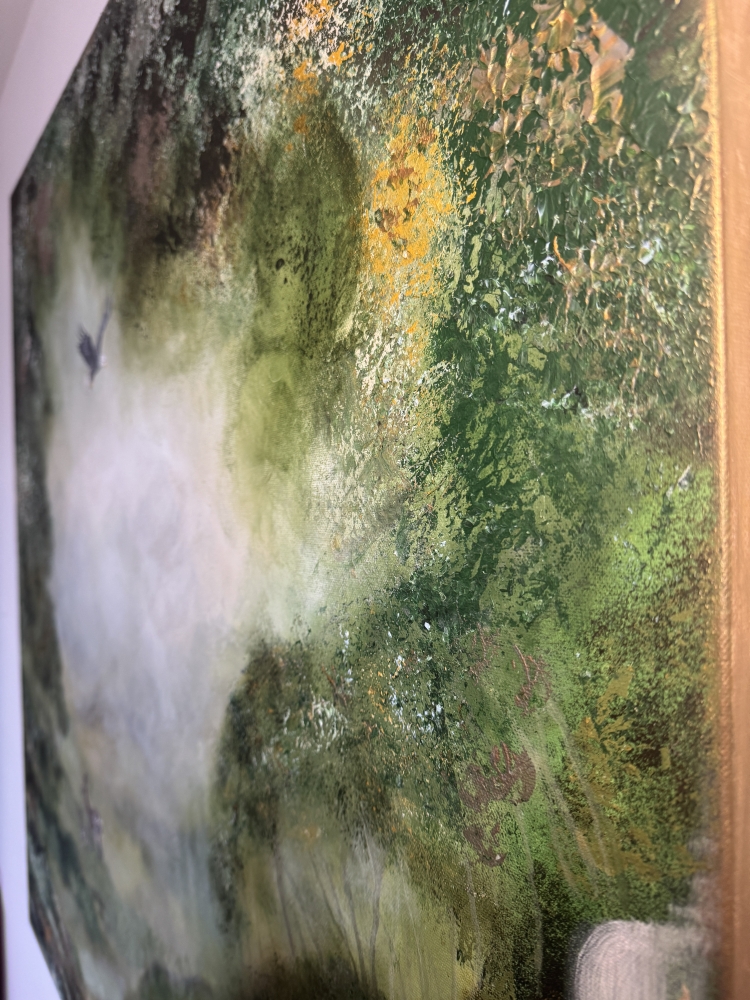 \"Guardians of the Glade\" Original Textured Painting on Canvas