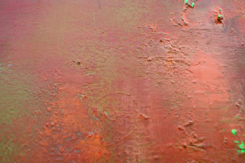 Indian Summer 120 x 50 cm Textured Abstract Painting