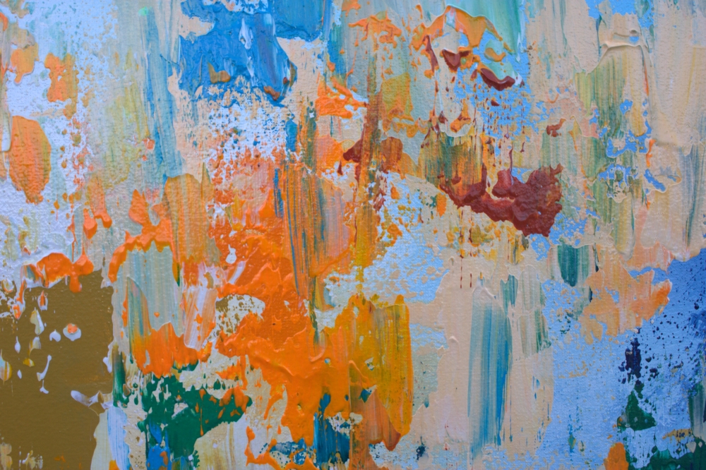 Flow of Dreams Abstract Painting 90 x 60cm