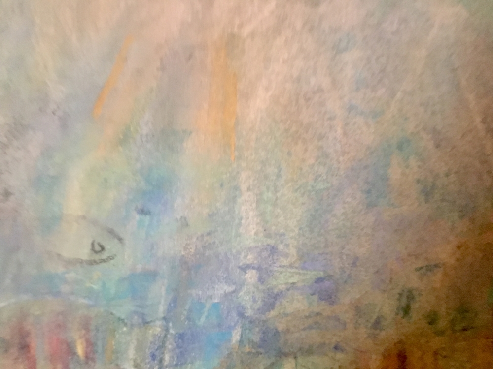 Atmosphere No. 2 – The Hidden City Original Abstract Cityscape Painting | 45 × 60 cm