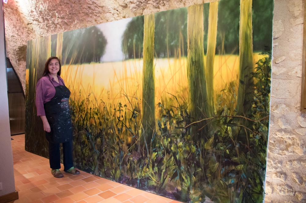 Golden Wheat Field in the Glade