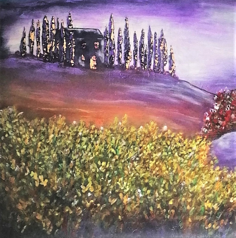 Blue as the Tuscan sky