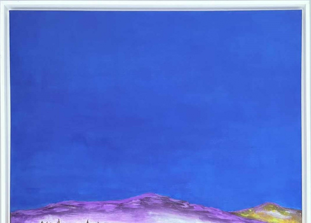 Blue as the Tuscan sky