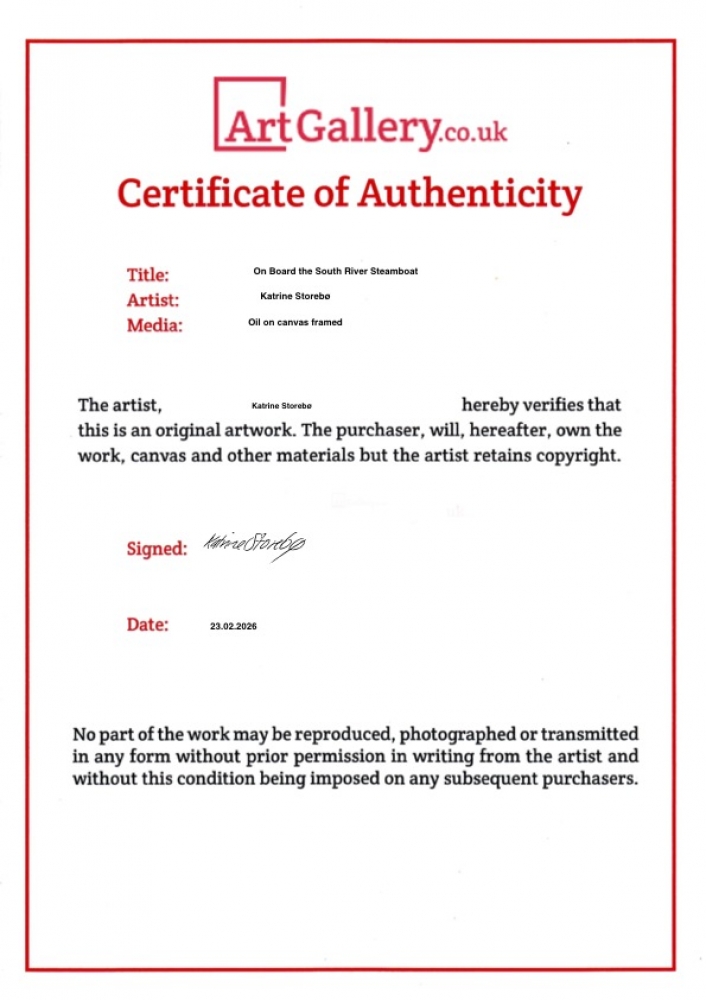 On board the South River Steamboat