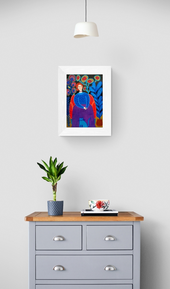 Ophelia In Her Garden