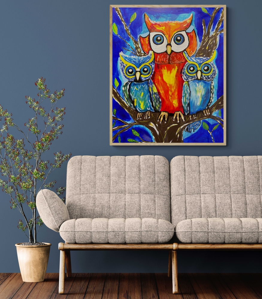 Three Wise Owls