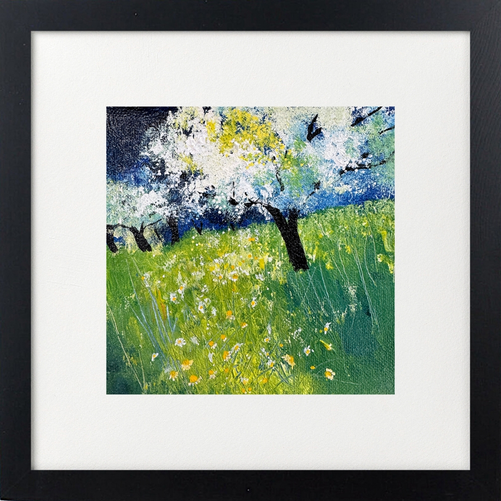 Cherry Blossom in the Orchard