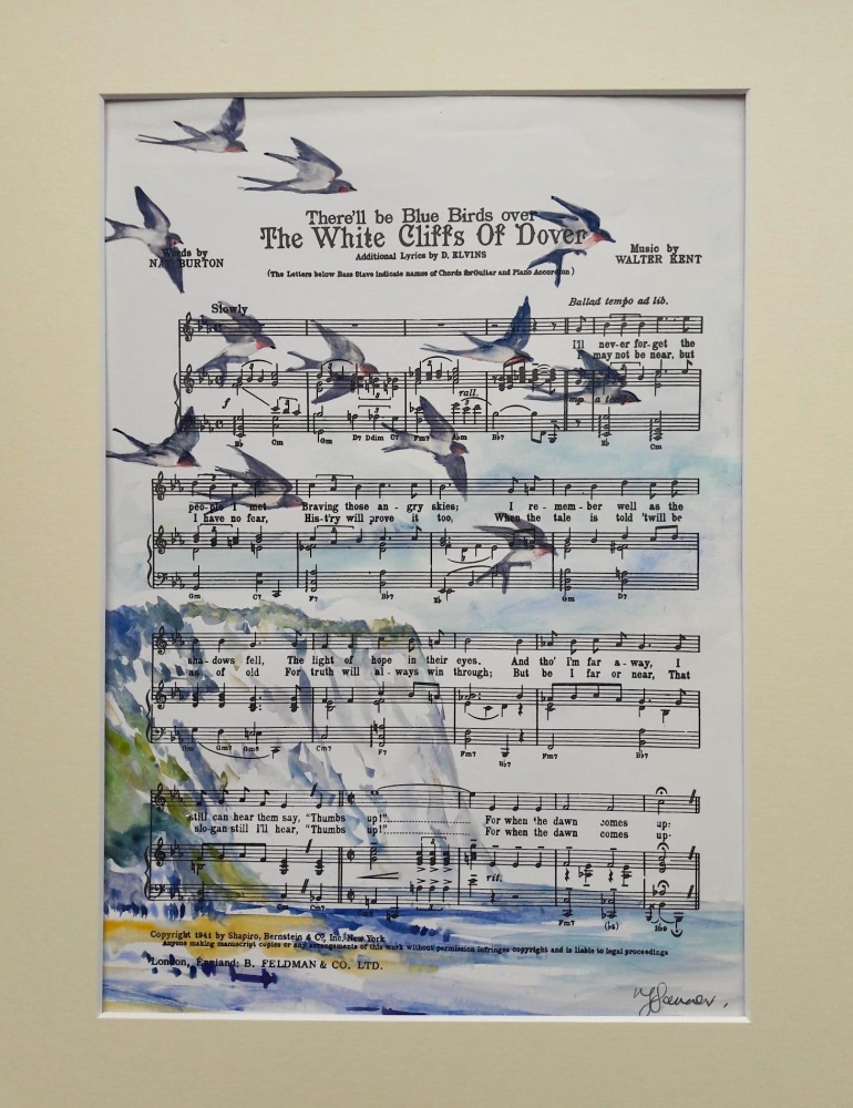 Bluebirds White Cliffs