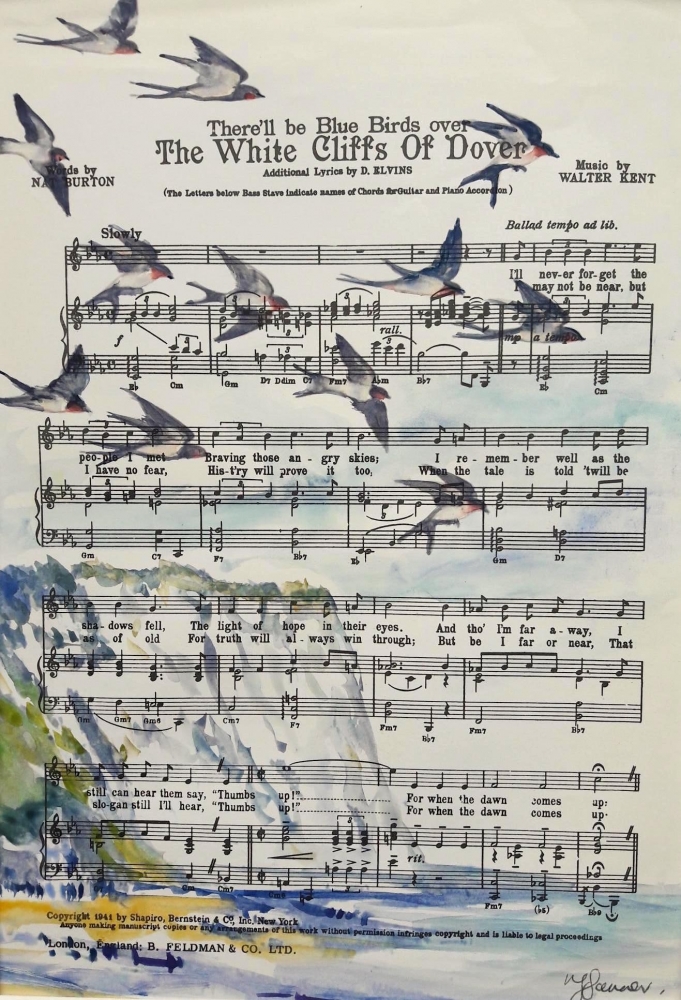 Bluebirds White Cliffs