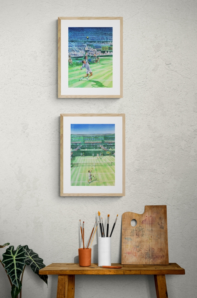 WIMBLEDON LAWN TENNIS CHAMPIONSHIPS - SERVICE