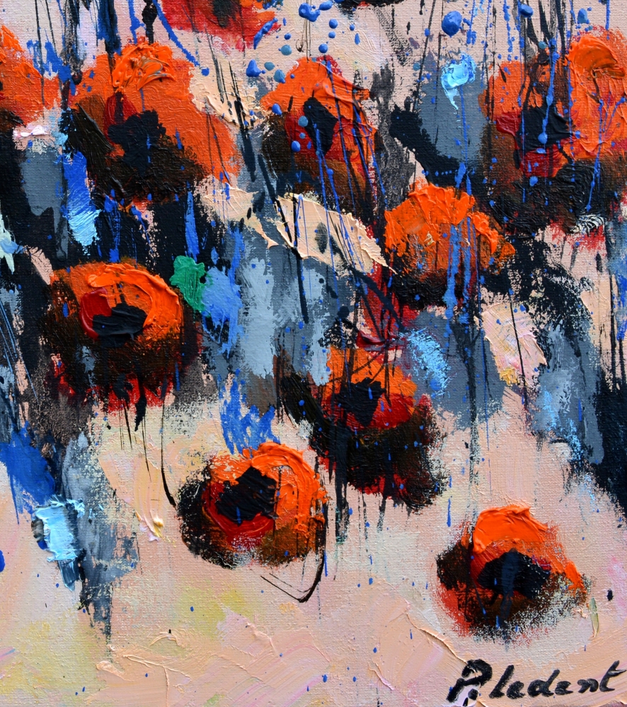 Red poppies