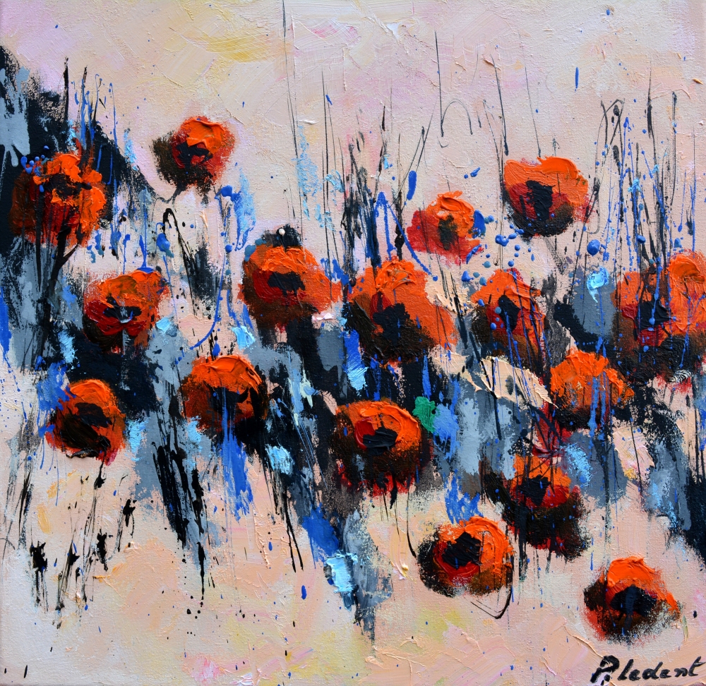 Red poppies