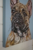 Le Woof Woof! French Bulldog Original Painting