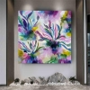 Forever In Bloom Floral Painting 76.2 x 76.2 cm