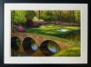 Masters Augusta National GC – Limited Edition Giclée Oak Framed Print 50x40cm