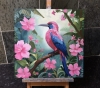 Tropical Bird With Pink