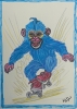 Rollerblade Monkey