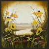 Yellow Rudbeckia Flowers Landscape